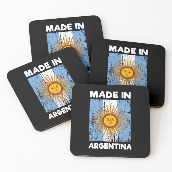 Item preview, Made In Argentina Vintage Distressed Flag Sol de Mayo Pride designed and sold by Dmetalx Art Apparel.