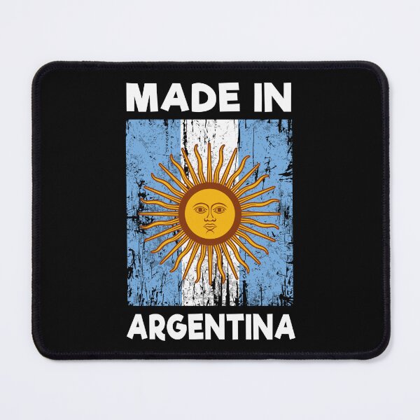 Item preview, Made In Argentina Vintage Distressed Flag Sol de Mayo Pride designed and sold by Dmetalx Art Apparel.