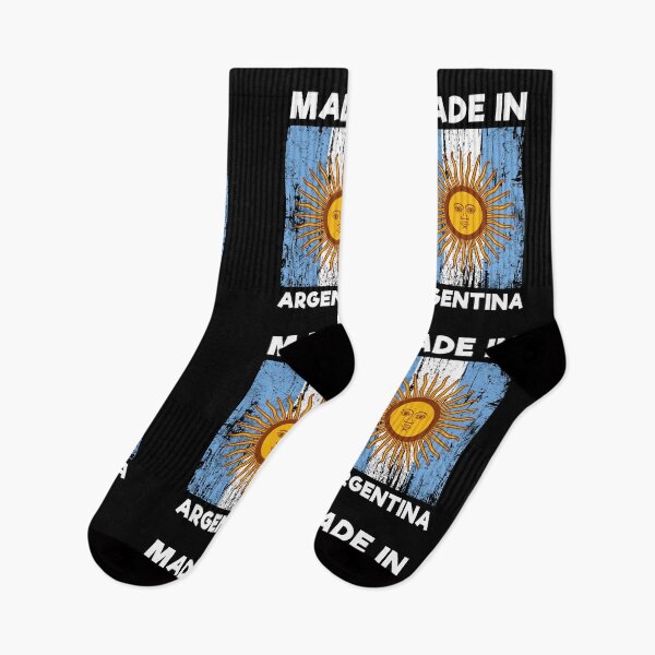 Item preview, Made In Argentina Vintage Distressed Flag Sol de Mayo Pride designed and sold by Dmetalx Art Apparel.