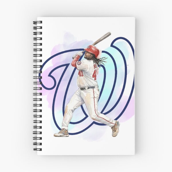 Item preview, Washington Baseball Batter Art Print - Josh Bell Painting designed and sold by cucuzeus.