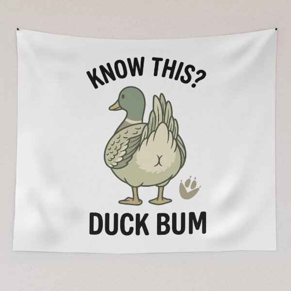 Item preview, Duck Bum designed and sold by Amir Faysal.