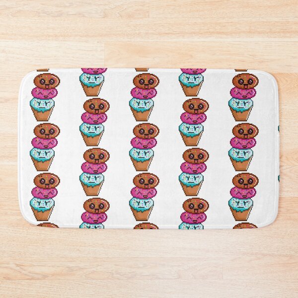 Item preview, Triple Scoop Ice Cream Pixel Art designed and sold by RetroRlx.