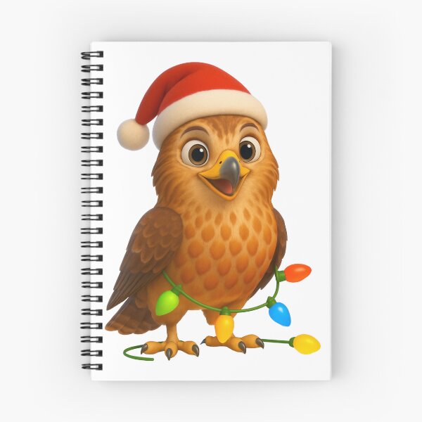 Item preview, Christmas Red-Shouldered Hawk designed and sold by Sillytoe.