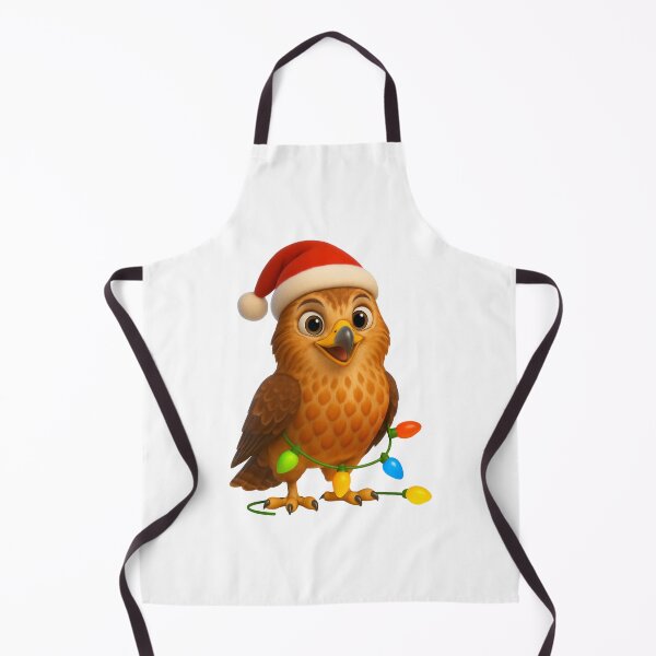 Item preview, Christmas Red-Shouldered Hawk designed and sold by Sillytoe.
