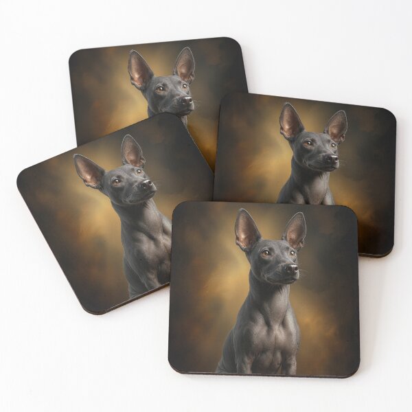 Item preview, Xoloitzcuintli Dog Portrait designed and sold by PetsArt.