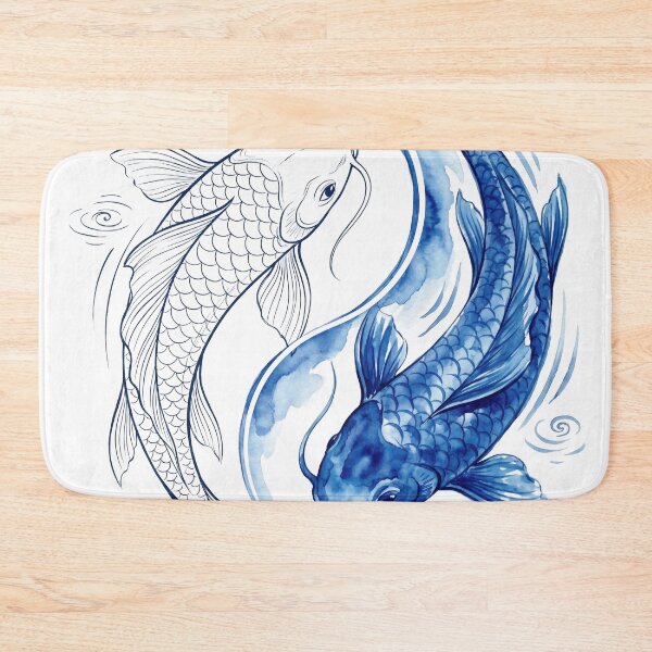 Item preview, Yin-Yang Koi designed and sold by AnimeWaifusX.