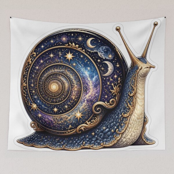 Item preview, Celestial Snail Society Emblem designed and sold by StickyGuys.