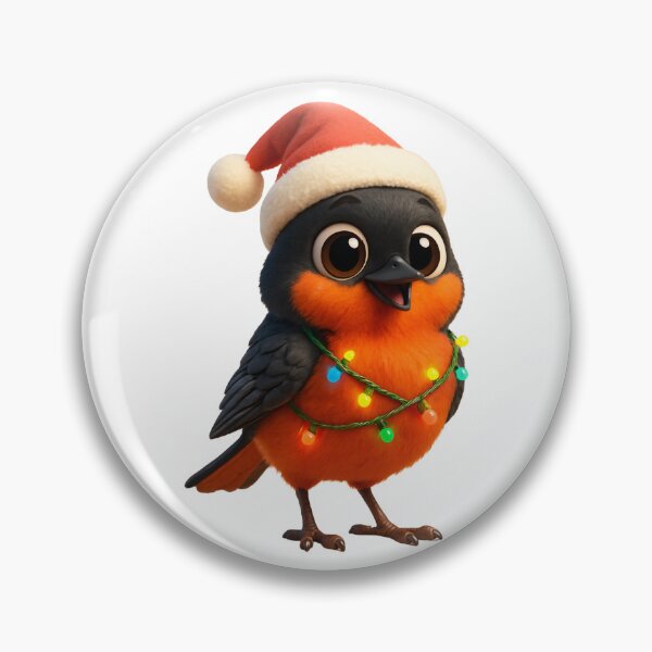 Item preview, Christmas Redstart designed and sold by Sillytoe.