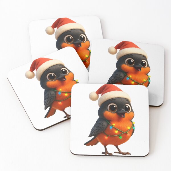 Item preview, Christmas Redstart designed and sold by Sillytoe.