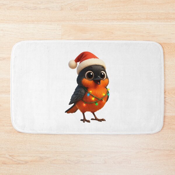 Item preview, Christmas Redstart designed and sold by Sillytoe.