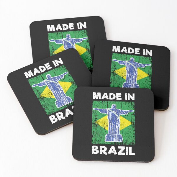 Item preview, Made In Brazil Vintage Distressed Flag Christ The Redeemer Pride designed and sold by Dmetalx Art Apparel.