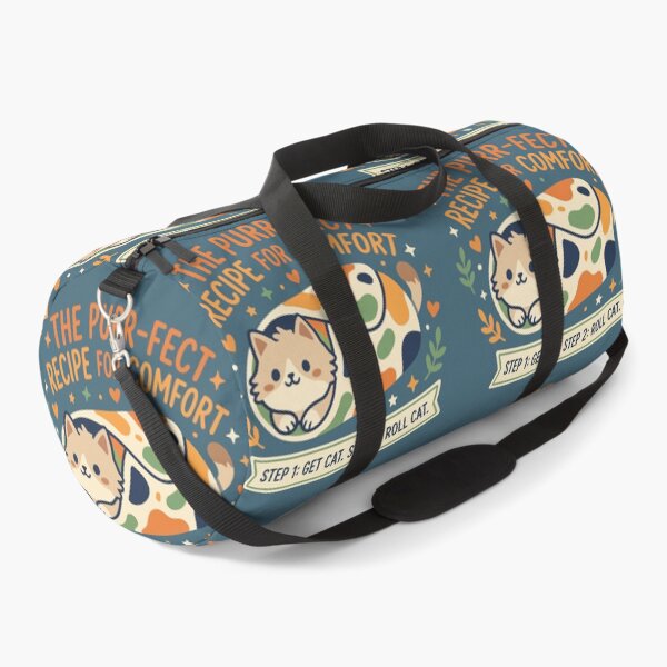 Item preview, Cute Cat Burrito Purrfect Recipe for Comfort designed and sold by Amir Faysal.