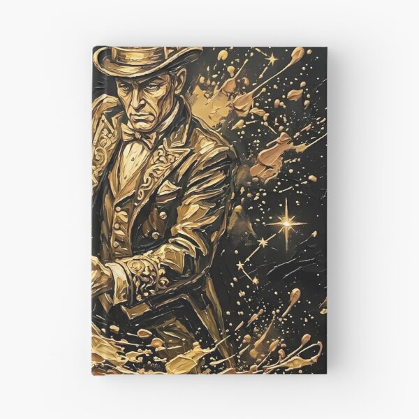 Item preview, Old Money Magician - Golden Card Trick & Vintage Circus Dark Academia Art designed and sold by SupernovaNote.