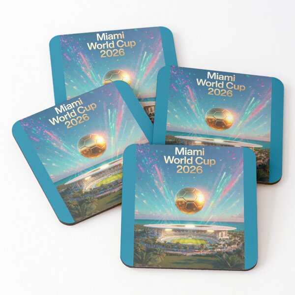 Item preview, Miami World Cup 2026 Soccer Celebration Poster designed and sold by Nexus Space.