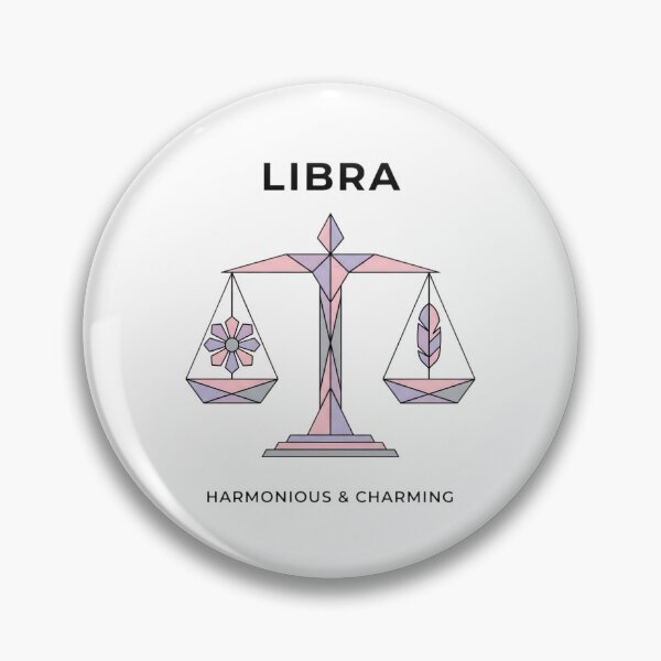 Item preview, Libra Zodiac Sign Daily Horoscope | Harmonious & Charming Astrology Design designed and sold by Bhaskar Digital Art.