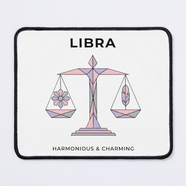 Item preview, Libra Zodiac Sign Daily Horoscope | Harmonious & Charming Astrology Design designed and sold by Bhaskar Digital Art.