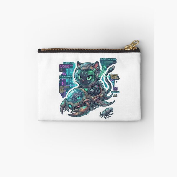 Item preview, Cyberpunk Cat Pilot Mech Submarine Sci-Fi Gamer designed and sold by HICHAMORO.