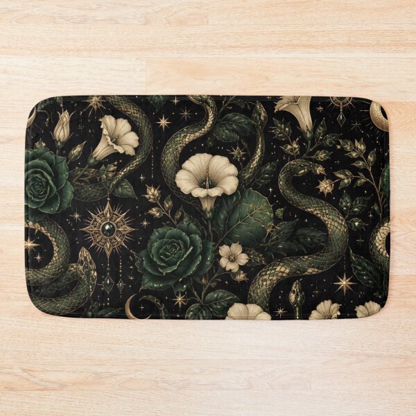 Item preview, Botanical Snake Elegance Pattern designed and sold by StickyGuys.