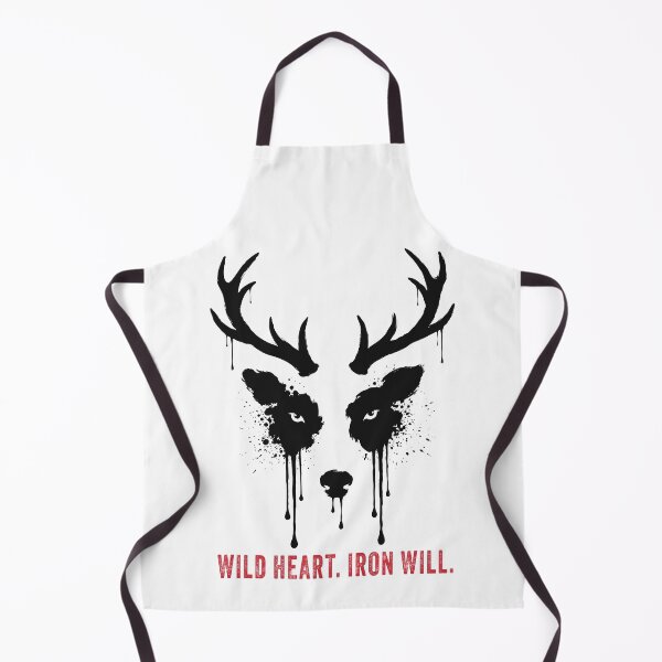 Item preview, Bleed Wild Stag Ink Drip Dark Wildlife Art designed and sold by cabana.space.