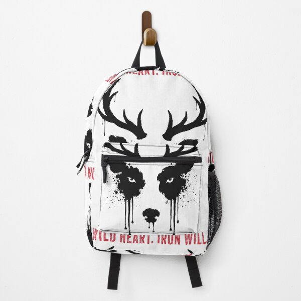 Item preview, Bleed Wild Stag Ink Drip Dark Wildlife Art designed and sold by cabana.space.