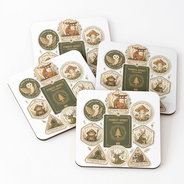 Item preview, Forest Spirit Passport Collection designed and sold by StickyGuys.