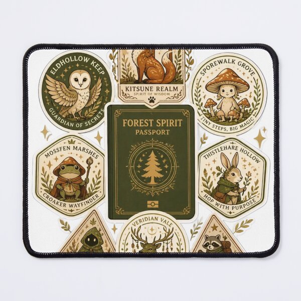 Item preview, Forest Spirit Passport Collection designed and sold by StickyGuys.