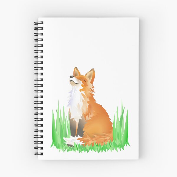 Item preview, Contented Fox with white background designed and sold by Adamo-illustration.