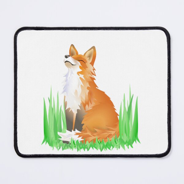 Item preview, Zorro satisfecho con fondo blanco designed and sold by Adamo-illustration.