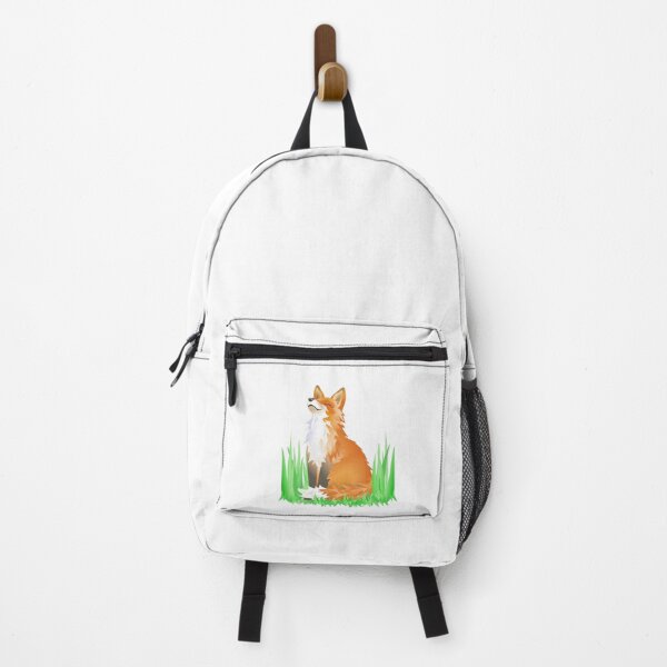 Item preview, Contented Fox with white background designed and sold by Adamo-illustration.