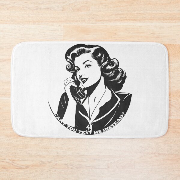 Item preview, Cant you text me instead? designed and sold by Bruce Custom Creations.