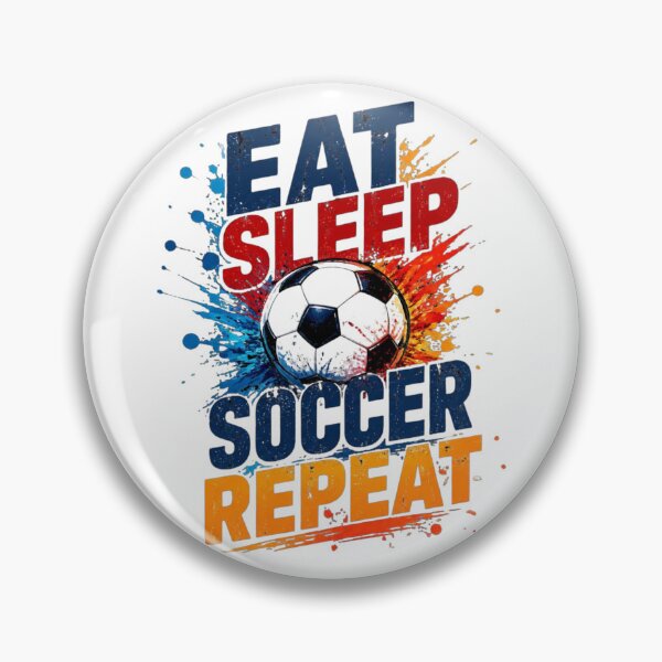 Item preview, Eat Sleep Soccer Repeat – Passion Lifestyle Design designed and sold by ABLAT-CREATIONS.