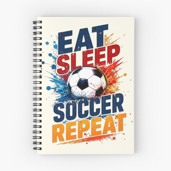 Item preview, Eat Sleep Soccer Repeat – Passion Lifestyle Design designed and sold by ABLAT-CREATIONS.