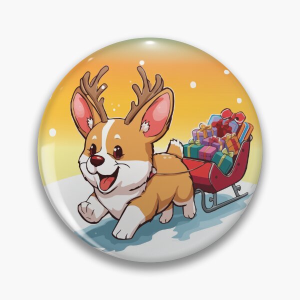 Item preview, Festive Corgi Holiday Shirt, Corgi Christmas Gift, Cute Corgi Xmas Tee for Corgi Lovers designed and sold by Wearable Canvas...