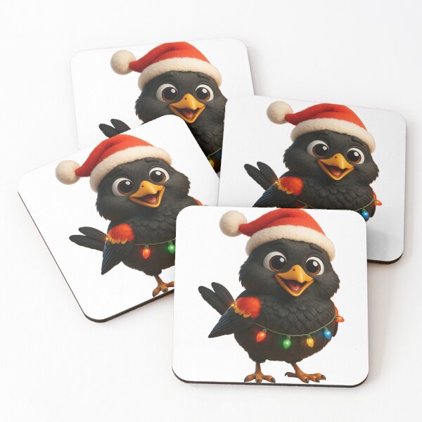 Item preview, Christmas Red-Winged Blackbird designed and sold by Sillytoe.