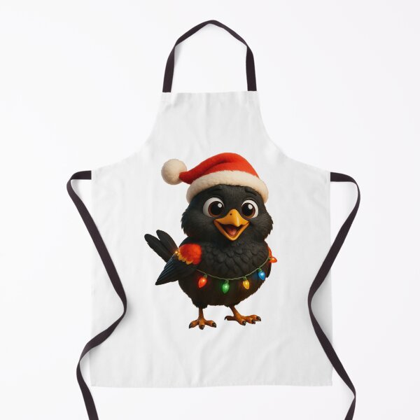 Item preview, Christmas Red-Winged Blackbird designed and sold by Sillytoe.