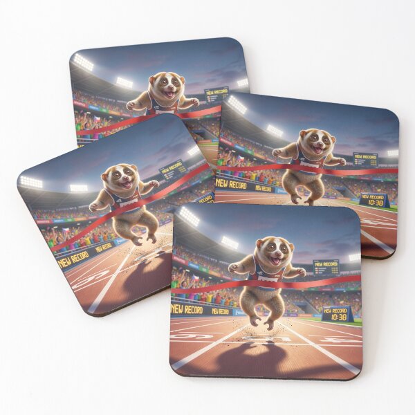 Item preview, Speedy Slow Loris Sprints to Victory designed and sold by Tridentulus.