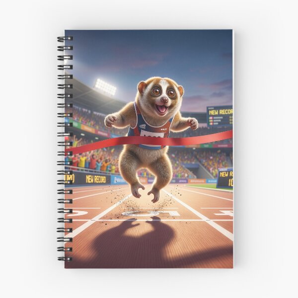 Item preview, Speedy Slow Loris Sprints to Victory designed and sold by Tridentulus.