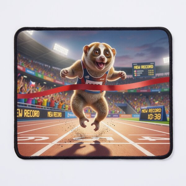 Item preview, Speedy Slow Loris Sprints to Victory designed and sold by Tridentulus.