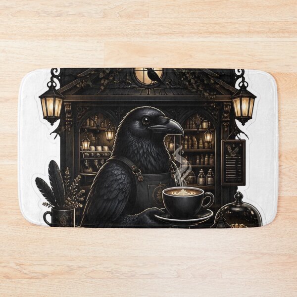 Item preview, Raven Café After Midnight designed and sold by StickyGuys.