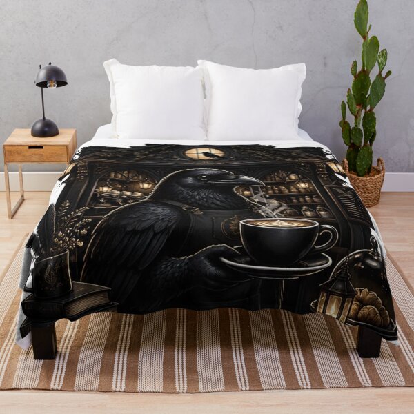 Item preview, Raven Café After Midnight designed and sold by StickyGuys.
