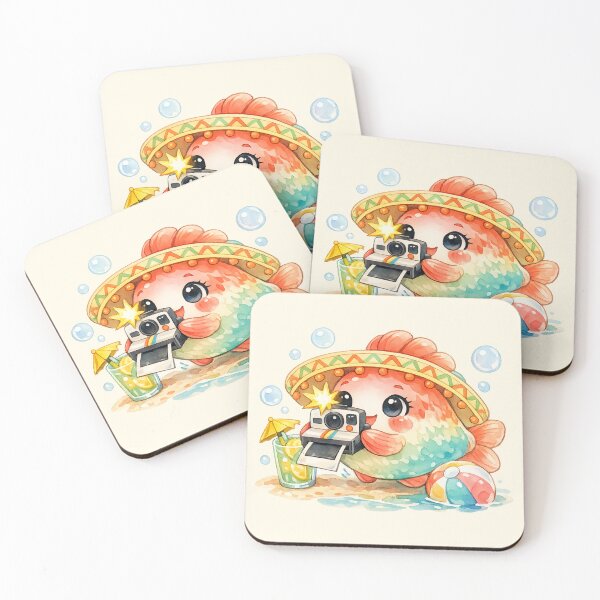 Item preview, Vacation Photographer Fish designed and sold by DariaCraft.