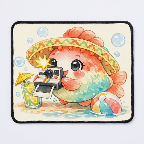 Item preview, Vacation Photographer Fish designed and sold by DariaCraft.