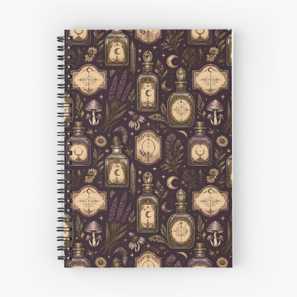 Item preview, Antique Potion Label Collection Pattern designed and sold by StickyGuys.