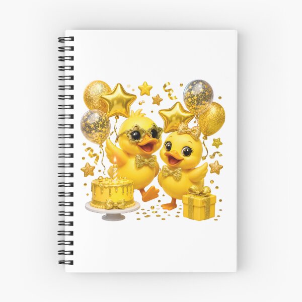 Item preview, Golden Glitter Duck Birthday Celebration | Cute Yellow Duck Party Design designed and sold by Celebrate & Sparkle.