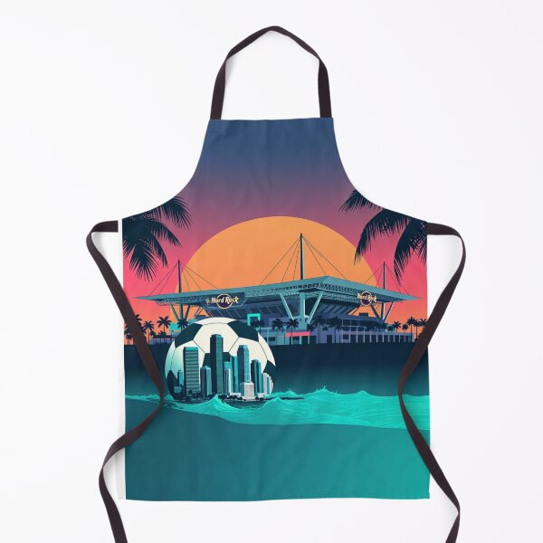 Item preview, Miami Hard Rock Stadium Sunset Soccer Art designed and sold by Nexus Space.