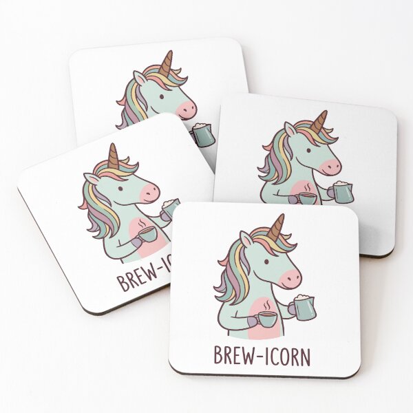 Item preview, Cute Barista Unicorn designed and sold by Amir Faysal.