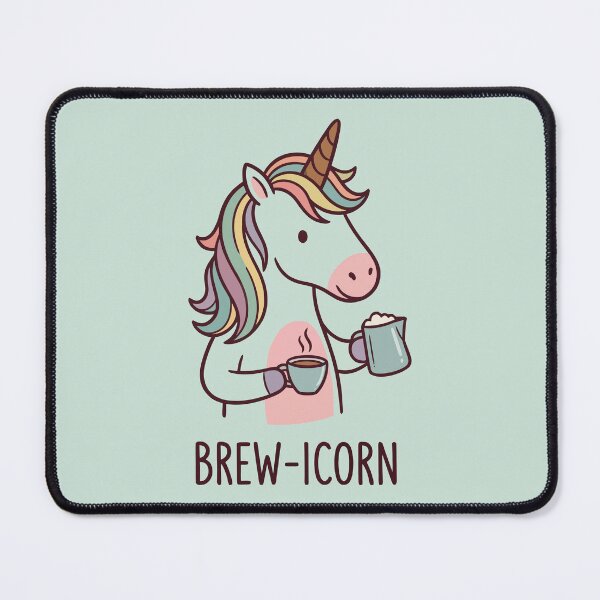 Item preview, Cute Barista Unicorn designed and sold by Amir Faysal.