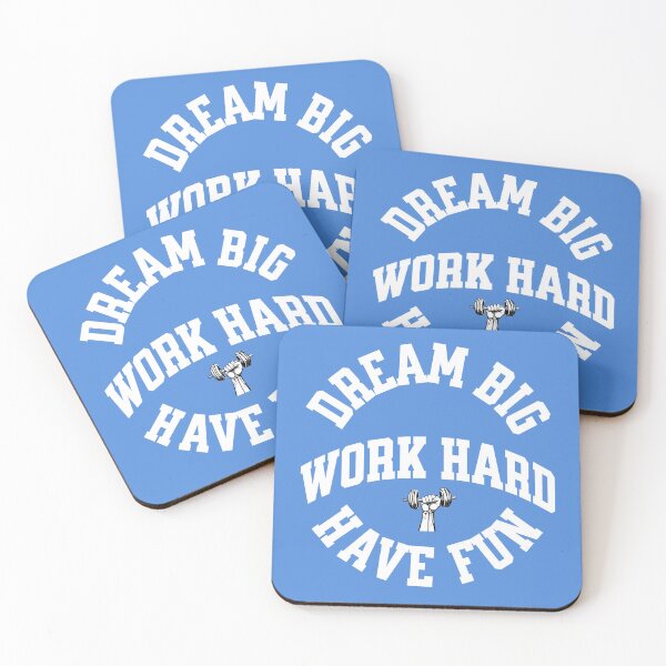 Item preview, Dream Big Work Hard Have Fun designed and sold by Glocap.