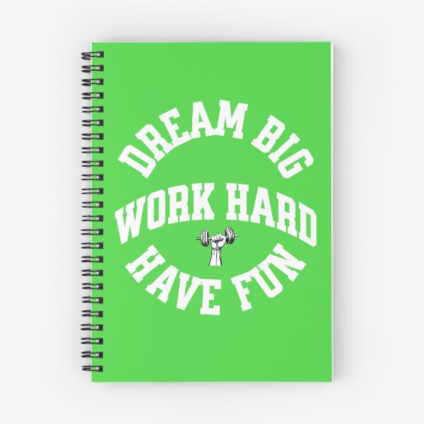 Item preview, Dream Big Work Hard Have Fun designed and sold by Glocap.