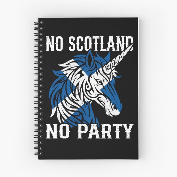 Item preview, No Scotland No Party Funny Scottish Unicorn Flag Sports Fan designed and sold by Ali-printshop.